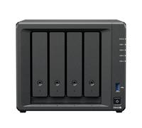 NAS 4Bay con 2 Puertos GbE, Ideal para Almacenamiento y gestión de Datos en Red en entornos domésticos y empresariales.