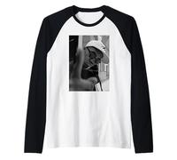 NAS American Rapper Illmatic por Andy Willsher Camiseta Manga Raglan