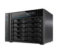 NAS Asustor Lockerstor 10 de 10 bahías CPU Intel Atom® C3538, 8 GB de RAM DDR4, 0/10 HDD/SSD