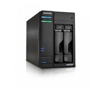 NAS ASUSTOR TOWER 2 BAY QUAD-CORE 2.0GHZ CPU DUAL 2.5GBE PORTS 4GB RAM DDR4 (AS6702T)