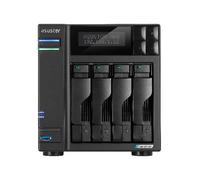 NAS ASUSTOR TOWER 4 BAY NAS QUAD-CORE 2.0GHZ DUAL 2.5GBE PORTS 4GB RAM DDR4 (AS6704T)