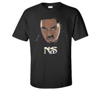 NAS Illmatic Vintage Hip-Hop Bootleg Look T-Shirt.
