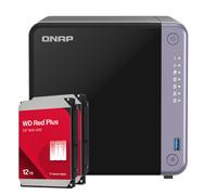 NAS QNAP TS-432X-4G de 4 bahías 0/4 HDD/SSD, 2x 2.5G Ethernet, 1x 10G SFP+, 4GB RAM