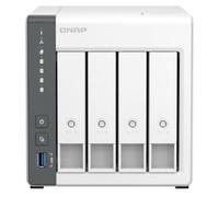 QNAP TS-433 NAS Torre ARM Cortex-A55 4 GB 0 TB QNAP QTS Blanco