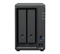 NAS Synology Disk Station D725+ - 2 Baías - CPU 2-Core AMD Ryzen R1600 - 4GB RAM