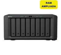 NAS Synology DiskStation DS1825+ 8 bahías 16GB DDR4 2.5GbE M.2 NVMe Torre expansión soporte hasta 360TB