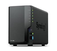 Servidor NAS Synology DS225+ | CPU: Intel Celeron J4125 RAM: 2GB | 2x 2.5GB 1x 1GB RJ-45, 2x USB 3.2 Gen 1