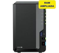 NAS Synology Diskstation DS225+/ 2 Bahías 3.5'- 2.5'/ 6GB DDR4/ Formato Torre