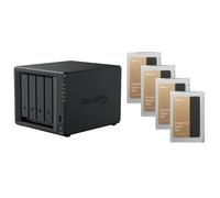 NAS Synology DiskStation DS425+ 4 Bahías 2.5GbE 4x SSD Instalados Sistema Probado
