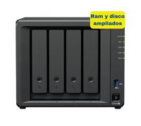 Nas synology diskstation ds425+/ 4 bahías 3.5'- 2.5'/ 6gb ddr4/ 16tb/ formato torre