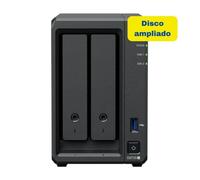 Nas synology diskstation ds725+/ 2 bahías 3.5'- 2.5'/ 4gb ddr4/ 8tb/ formato torre