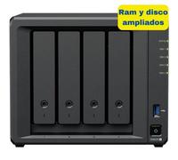 NAS Synology Diskstation DS925+/ 4 Bahías 3.5'- 2.5'/ 8GB DDR4/ 16TB/ Formato Torre