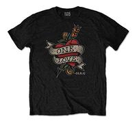 Nas - T-Shirt # L Black Unisex # Love Tattoo