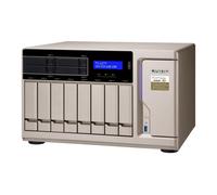NAS torre QNAP TS-1277 AMD Ryzen 5 1600 8GB DDR4 12 bahías ampliable hasta 64GB y 3 ranuras PCIe Turbo System