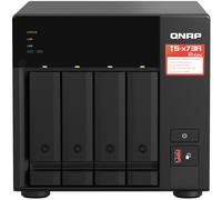 QNAP TS-473A NAS Torre Ryzen Embedded V1500B 8 GB DDR4 0 TB QNAP Turbo System Negro