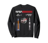 NASA Artemis Apollo Luna Misión SLS Saturn V Sudadera