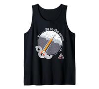 NASA Artemis II Misión Up To The Moon Camiseta sin Mangas