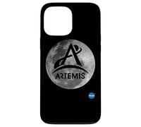 NASA Artemis Misión Logo en la Luna Transparente Carcasa para iPhone 13 Pro Max