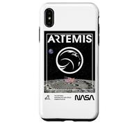 NASA Artemis Misión Luna Bandera USA Worm Logo Carcasa para iPhone XS Max