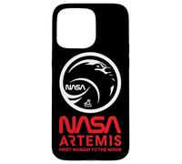 NASA Artemis Misión Primera mujer en la luna Carcasa para iPhone 15 Pro Max