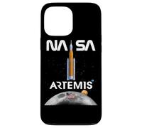 NASA Artemis Misión SLS Luna USA Bandera Worm Logo Carcasa para iPhone 13 Pro Max
