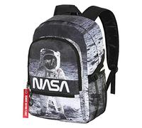NASA Astronaut-Mochila Fight FAN 2.0, Negro, 31 x 44 cm, Capacidad 24 L
