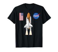 NASA Atlantis Space Transbordador Camiseta