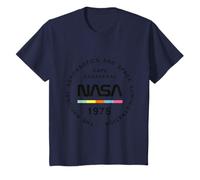 NASA Cabo Cañaveral 1975 Retro Space Kids Camiseta