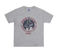Nasa Camiseta Space Camp para niños, Gris, de 7 a 8 años, Reino Unido