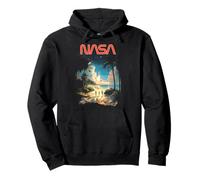 NASA Cape Canaveral Beach Shuttle Lift Off Space Program Sudadera con Capucha