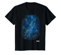 NASA Christmas Space Shuttle Constelaciones Niños Camiseta