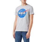 Nasa Circle Logo, Camiseta Hombre, Gris (Sports Grey SPO), Small