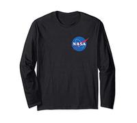 Nasa Circle Logo Camiseta para Hombre Manga Larga