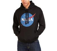 Nasa Circle Logo Capucha, Negro (Black Blk), Medium para Hombre