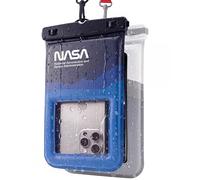 NASA Funda impermeable móvil sumergible - AirLock™ 20 m (Pack de 2, XL) | Pantalla táctil bajo el agua | Sumergible 20 m | Producto oficial NASA | Flotante K24 | PVC reforzado | Casi cualquier móvil