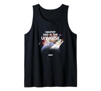 NASA Greatest Dad in The Universe Father's Day Space Science Camiseta sin Mangas