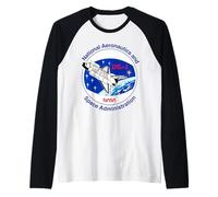 NASA - IML 1 Parche de misión de lanzadera Camiseta Manga Raglan