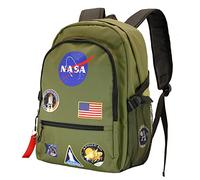 NASA Khaki-Mochila Fight HS FAN, Multicolor, 31 x 44 cm, Capacidad 24 L