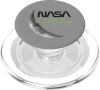 NASA - Luna Explora el Universo, Negro PopSockets PopGrip para MagSafe