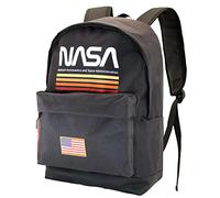 Nasa Gear Mochila HS FAN, 30 x 43 cm, Capacidad 22 L, Negro