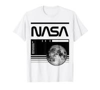 NASA - Plan Lunar y código de Barras Camiseta
