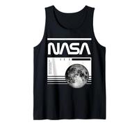 NASA - Plan Lunar y código de Barras Camiseta sin Mangas