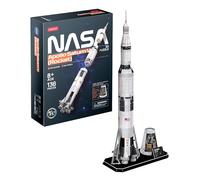 NASA - Puzzle 3D Niños Apollo Saturn V + Space Shuttle | Maquetas para Construir Adultos Y Niños | Puzzles 3D | Puzzle 3D Adultos | Maquetas para Montar