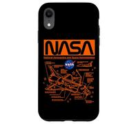 NASA Space Shuttle Esquemático Worm y Insignia Logo Carcasa para iPhone XR