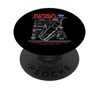 NASA Space Shuttle SLS Saturn V Apollo Lunar Esquemático PopSockets PopGrip Adhesivo