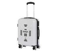 Karactermania Maleta de cabina NASA Spaceship ABS 4 ruedas Blanco 20x38x55 cm 27 L