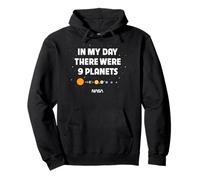 NASA There were Nine Planets Funny Retro Space Science Sudadera con Capucha