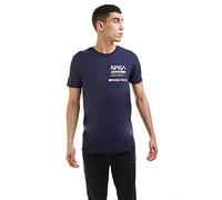 Nasa TMMTS015-NVY (XX-Large) Camiseta, Blue (Navy Navy), XXL para Hombre