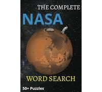 NASA Word Search Puzzle Book: Word Searches with Easy to Read Print about NASA, Space, Planets and More | 6x9 inches, 110 pages | 50+ Puzzles ... Gift for Vacations, Holidays and Free Times