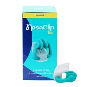 NasaClip Tratamiento de hemorragia nasal para niños de 2 a 13 años - Alivio nasal manos libres, detiene una hemorragia nasal rápidamente - Médico de urgencias diseñado para profesionales de la salud